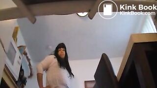 Curvy Black Mistress Shitting In Her Slaves Mouth