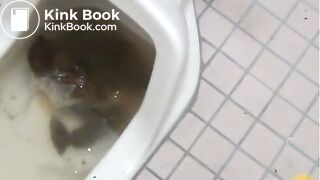 Over shitted toilet