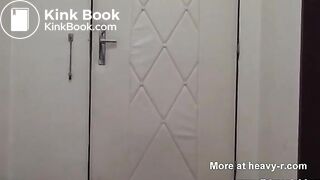 Pigtails Eating Shit