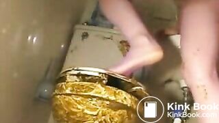 Girl monster dump play