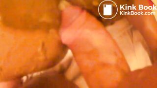 shit play smearing on body and fuck in hur asshole