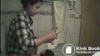 pooping shitting