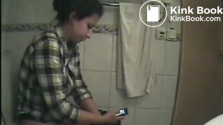 pooping shitting