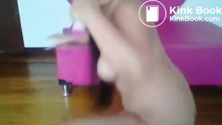 Busty Girl Drinks Her On Piss And Eats Shit