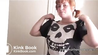 Plump college girl Fern farts and shits in toilet - Scat Video Collection