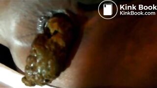 shitting open asshole my wife y jerk off