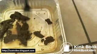 Obese Monster Bakes A Scat Cake