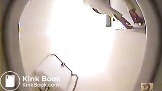 Webcam from inside of public toilet in Toky - Japanese toilet cameras and scat porn