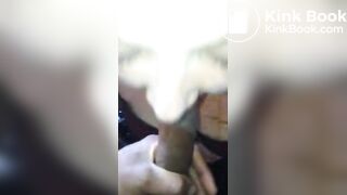 Scat cum dumpster BBWendi love scat and cum