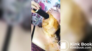 Scat cum dumpster BBWendi love scat and cum