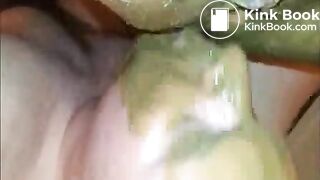 tigers cunt gets shit stuffed and fucked + scat bj