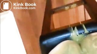 tigers cunt gets shit stuffed and fucked + scat bj