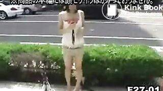 In the street