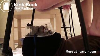 Girls pooping in slaves mouth