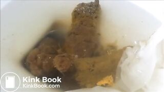 pooping shitting
