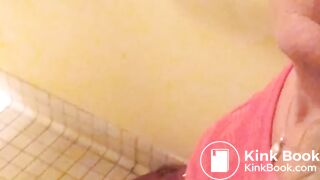 Toilet Pig Feasting on Her own Filth:)