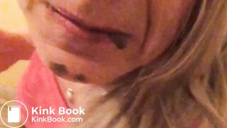 Toilet Pig Feasting on Her own Filth:)