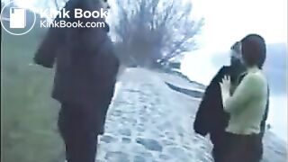 Three girls shitting