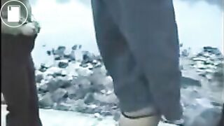 Three girls shitting