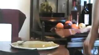 Mother Shits On A Plate For Dinner