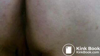pees on my cock and tries to poo