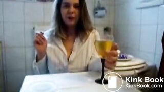 Teen Eating Poop