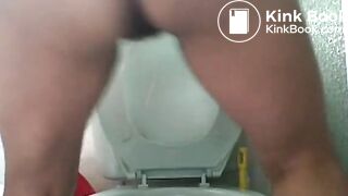Over the toilet