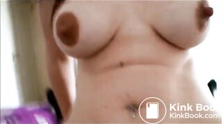 UK Skank rides sucks and I cum in its arse