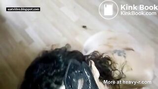 Extreme Messy Scat Blowjob