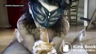 Extreme Messy Scat Blowjob