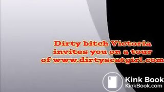 Dirty bitch Victoria invites you on a tour