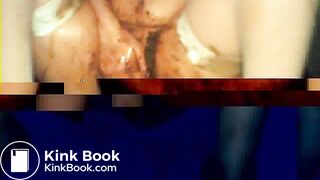 Beautiful webcam scat play girl4