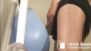 Installation of human toilet by Yuuki Aoi