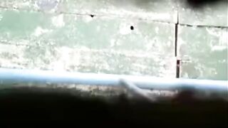 Spying On Shitting Woman
