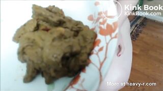 Chubby Girl Shits Twice