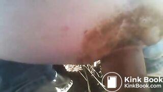 Dirty anal in public