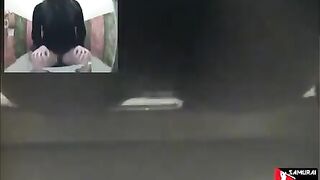 Japanese woman shitting in the toilet - Unsensored Japanese scat porn videos