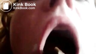 Amateur Shit Eating Wife - MILF Swallows Male Scat