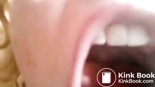 Amateur Shit Eating Wife - MILF Swallows Male Scat