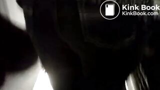 Wife farting in kitchen