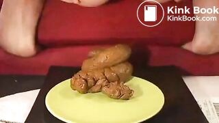 Cute Girl Takes Massive Shit