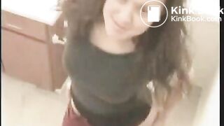 Amateur brunette babe shitting in toilet - Scat Video Collection