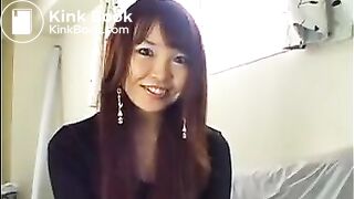 Akane Wakatsuki masturbating with her own shit