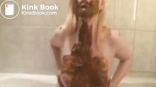 shitting blonde