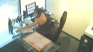 Got caught masturbating at work