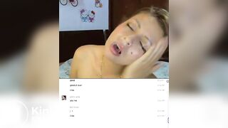 Nasty latin slave eats her shit and gags