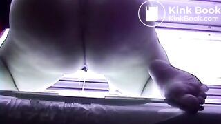 Kinky amateur slut shitting in the solarium - Scat Video Collection