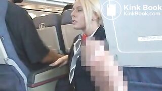 Stewardess Blowjob (Part 1)