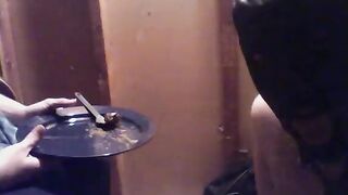 She forcefeeds me Her Daughter's Fresh Shit - 2