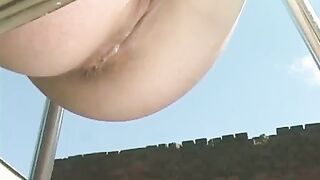 Pretty amateur ass is ready to produce some turds - Scat Video Collection
